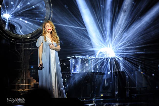 Тина Кароль на концерте в Киеве